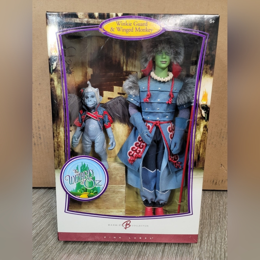 2006 Winkie Guard Ken and Winged Monkey #L1291 Pink Label Collector